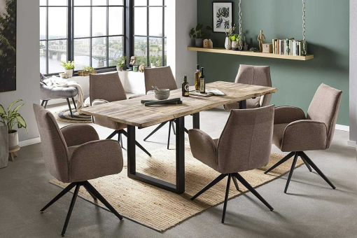 Holztisch ausziehbar (modern) 