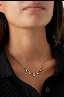 Heartful-Kette Gold
